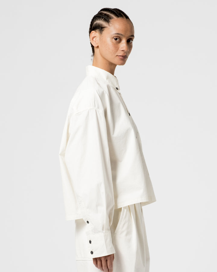 G.o.D Cubic Shirt Poplin White