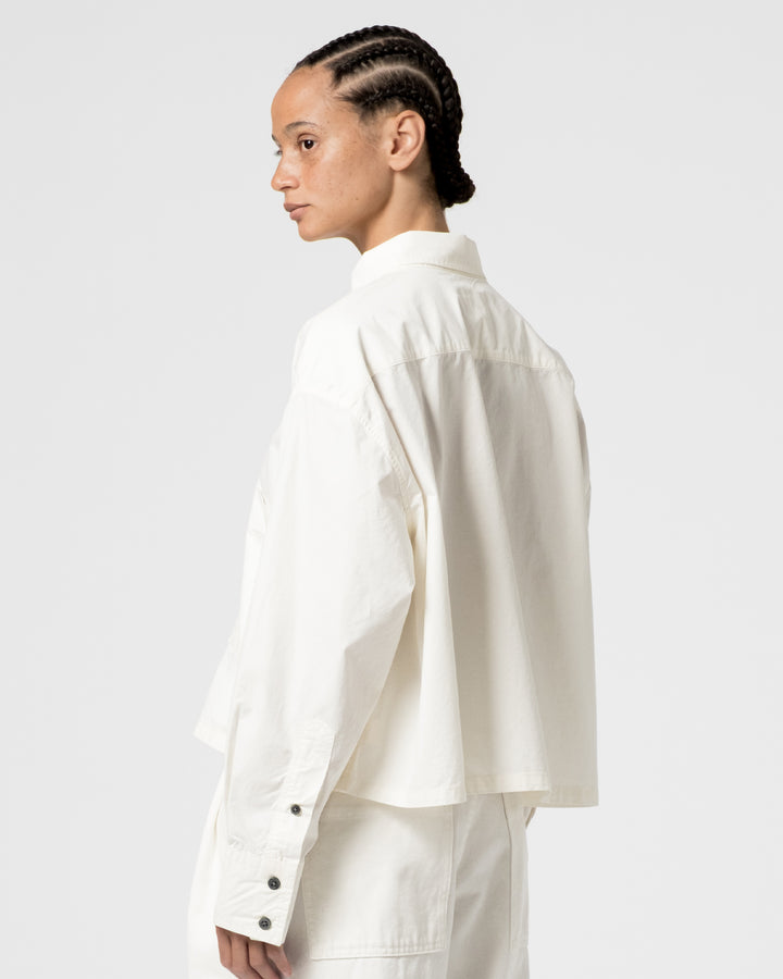 G.o.D Cubic Shirt Poplin White