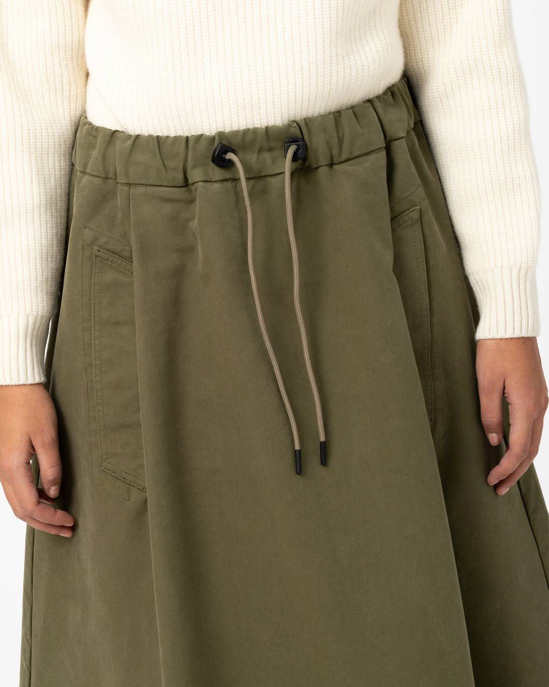 G.o.D Meadow Skirt Nebraska Cotton Avocado