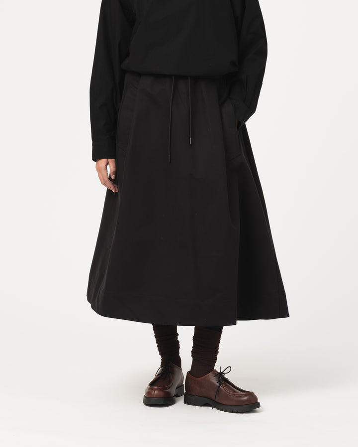 G.o.D Meadow Skirt Nebraska Cotton Black