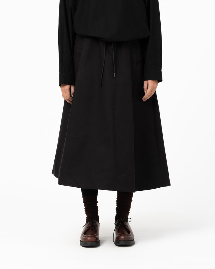 G.o.D Meadow Skirt Nebraska Cotton Black