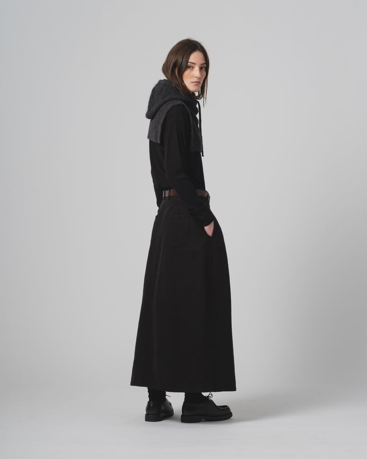 GoD バルブスカート キャンバス ブラック