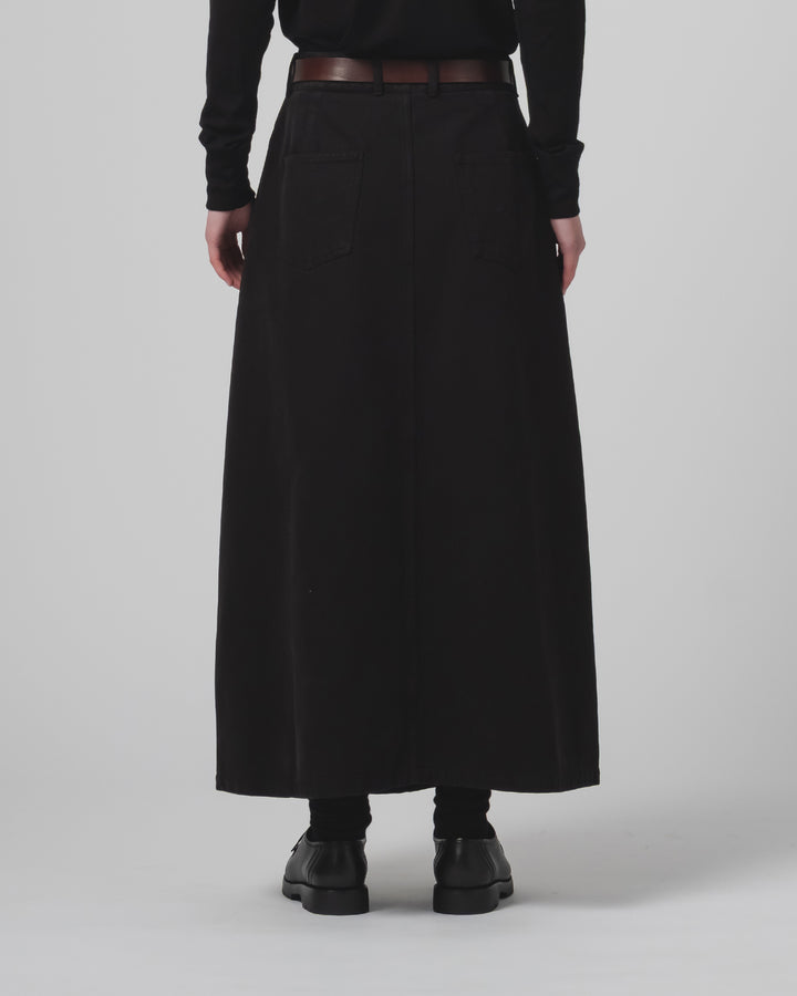 GoD バルブスカート キャンバス ブラック