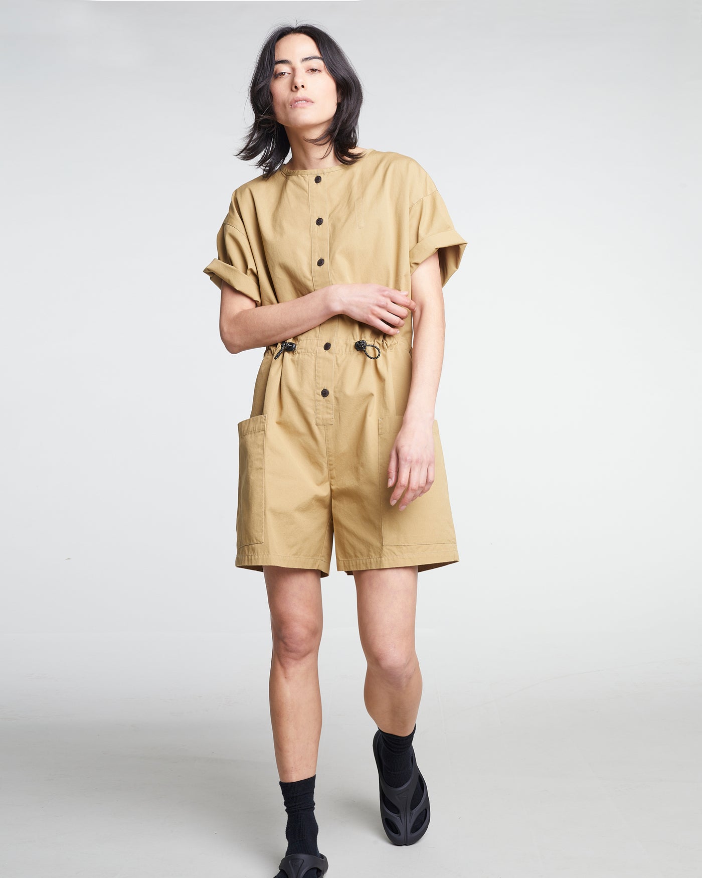 G.o.D Expedition Suit Crispy Popeline Antelope