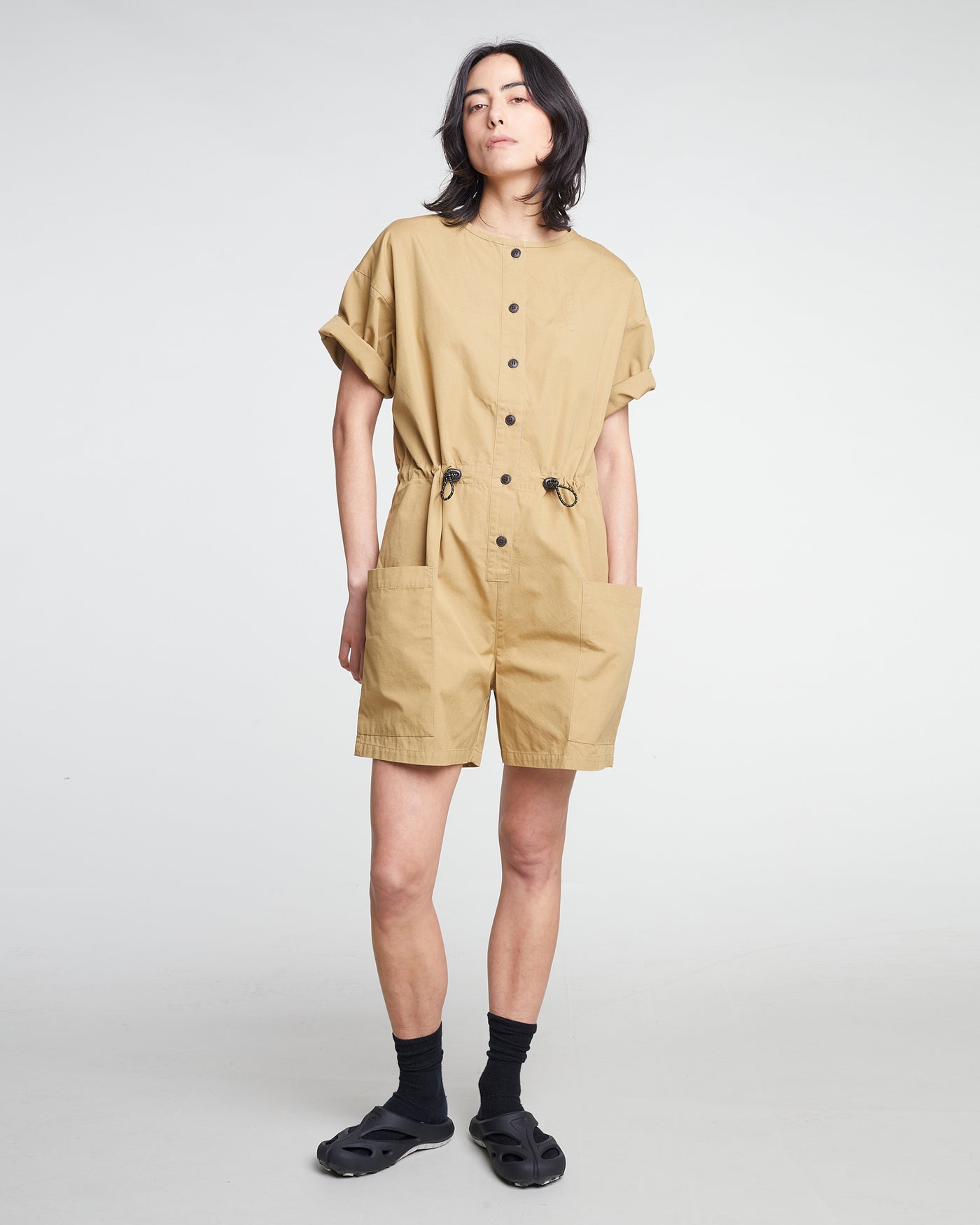 G.o.D Expedition Suit Crispy Popeline Antelope