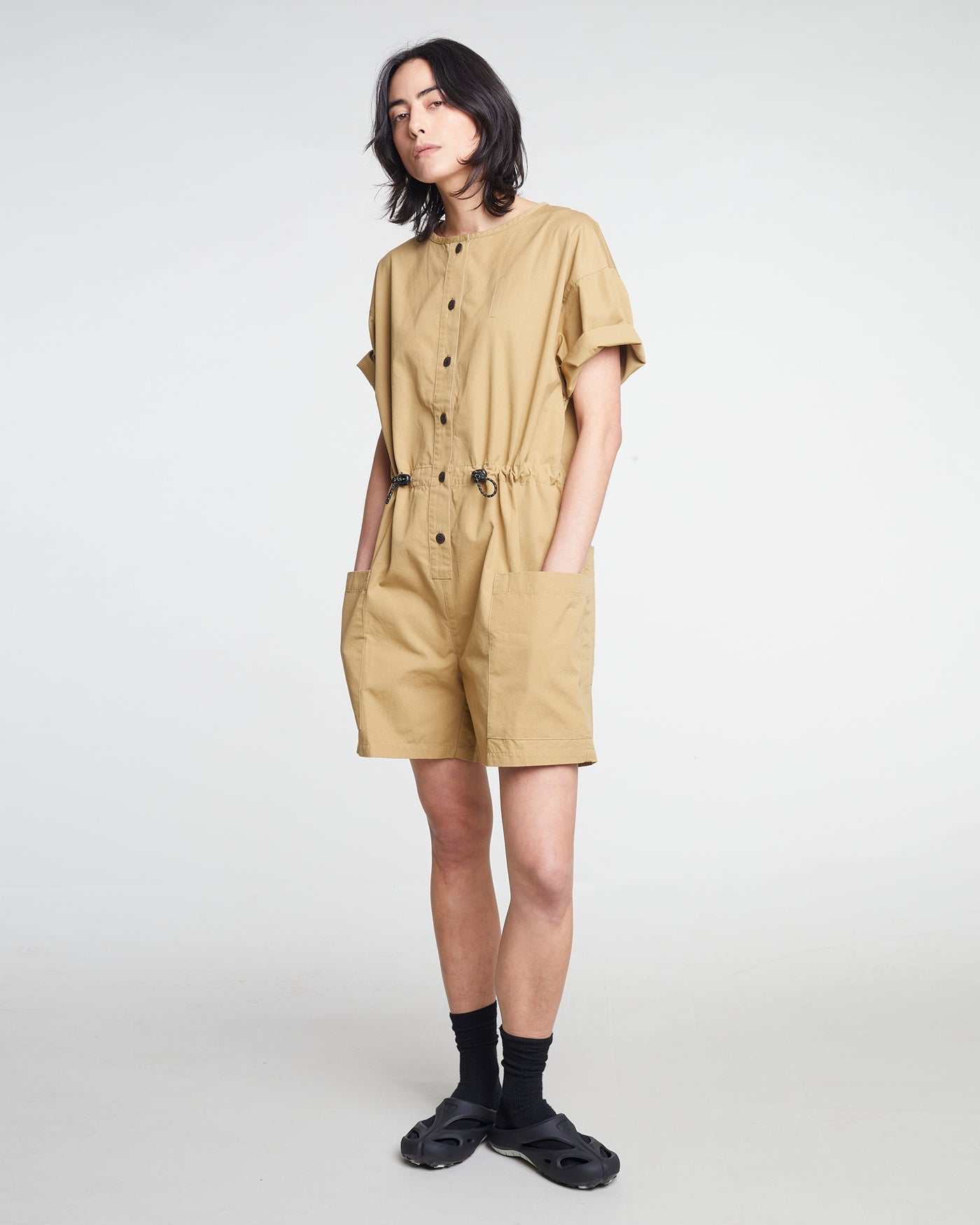 G.o.D Expedition Suit Crispy Popeline Antelope