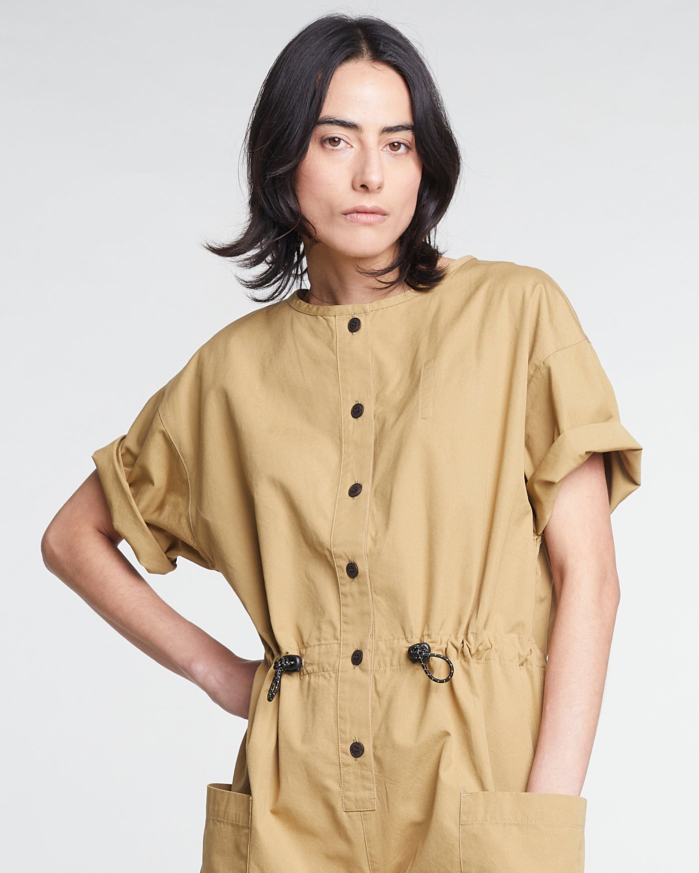 G.o.D Expedition Suit Crispy Popeline Antelope