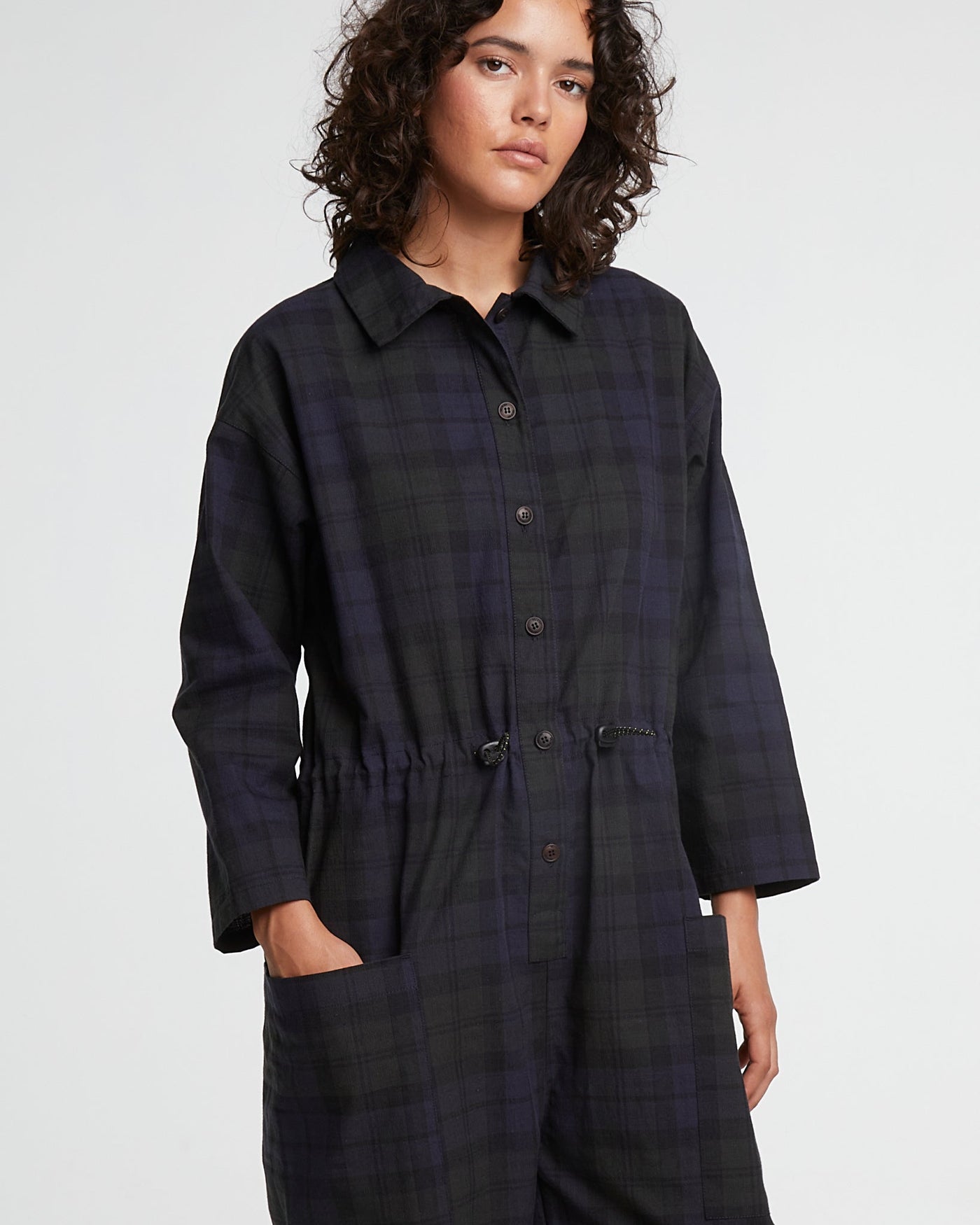 G.o.D Garage Suit Black Wash Cotton Black