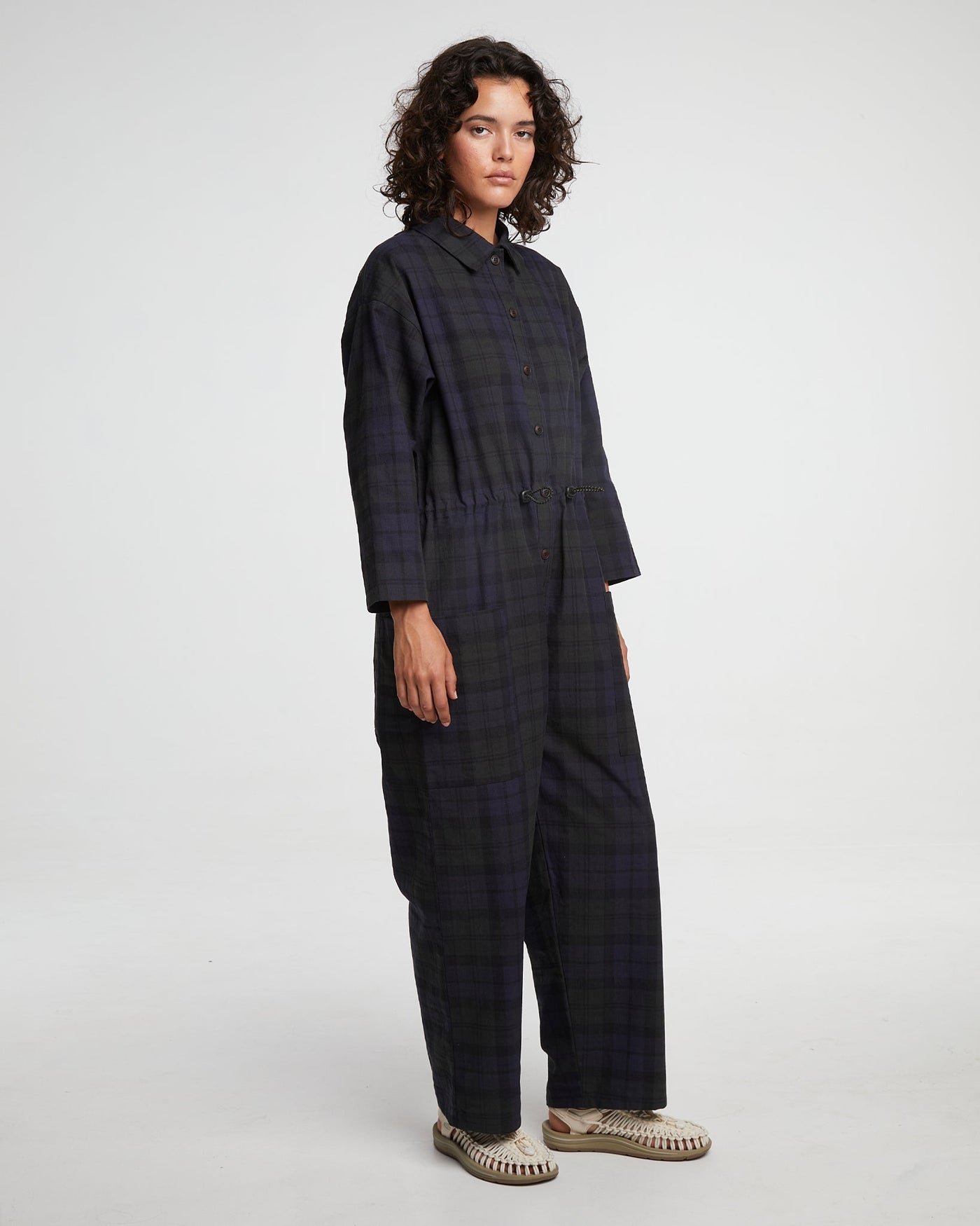G.o.D Garage Suit Black Wash Cotton Black