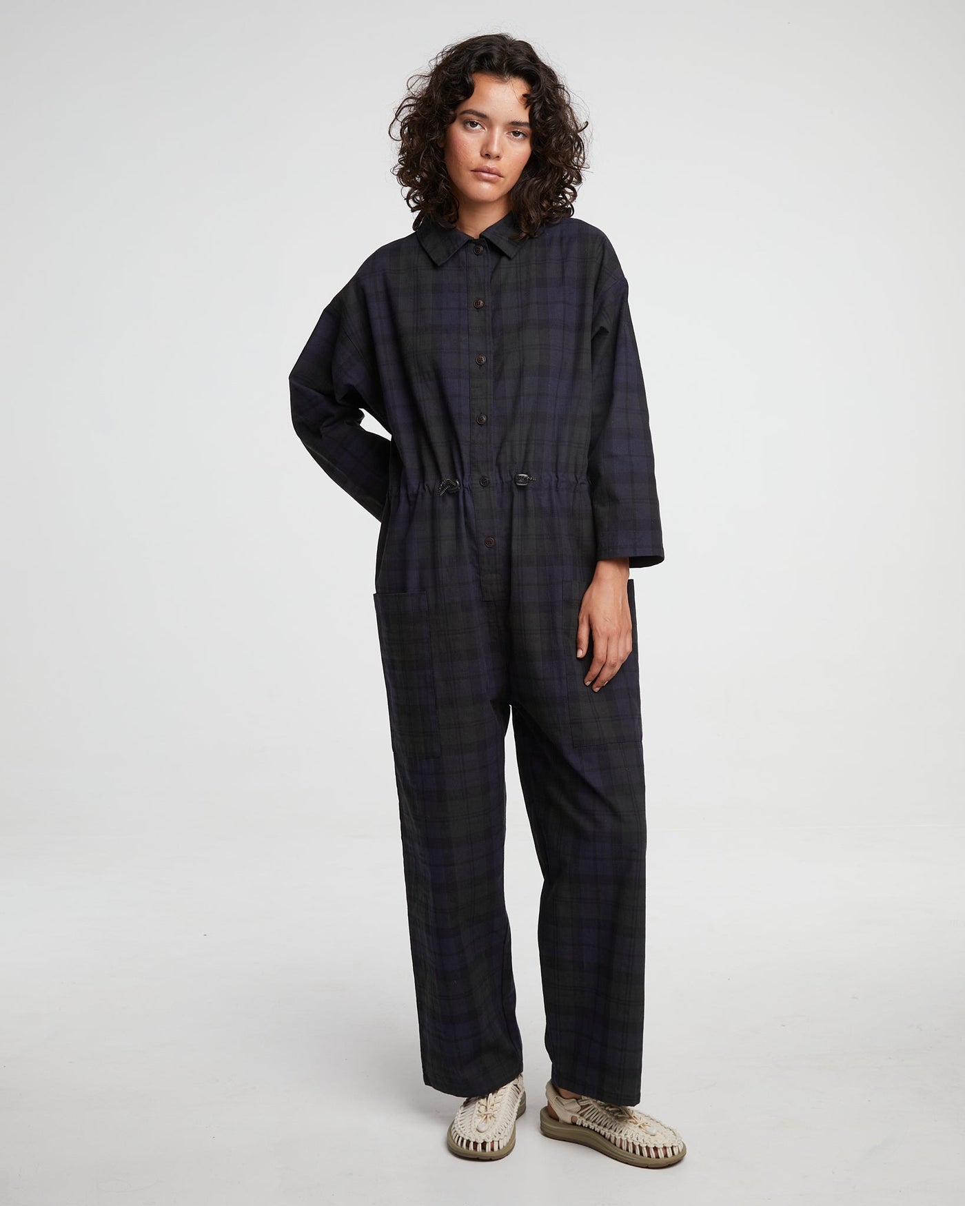 G.o.D Garage Suit Black Wash Cotton Black