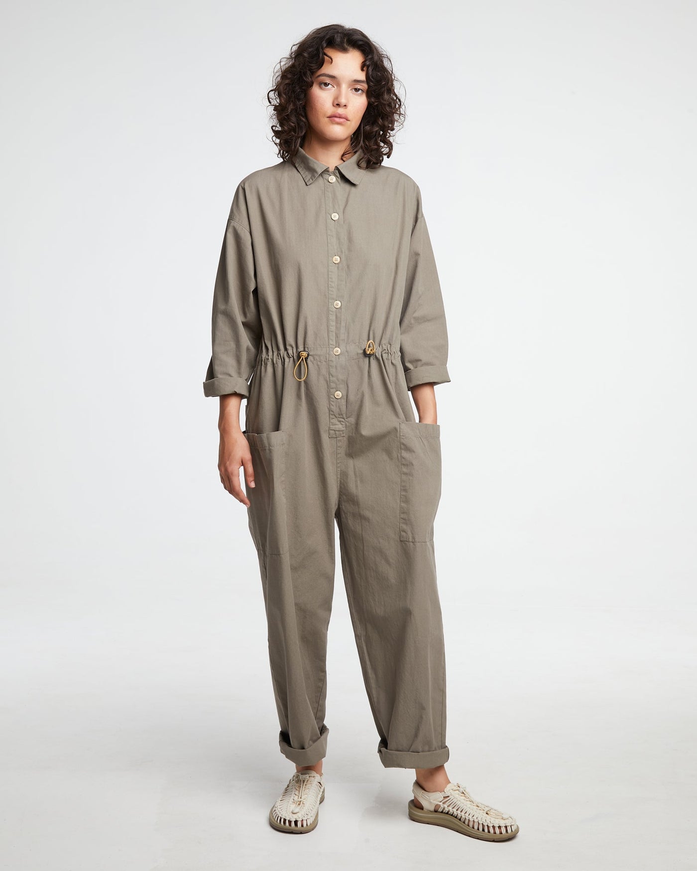 G.o.D Garage Suit Ripstop Cobblestone