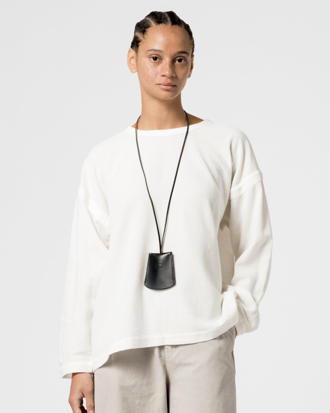 G.o.D Gardener Smock Gazebo Cotton Milk