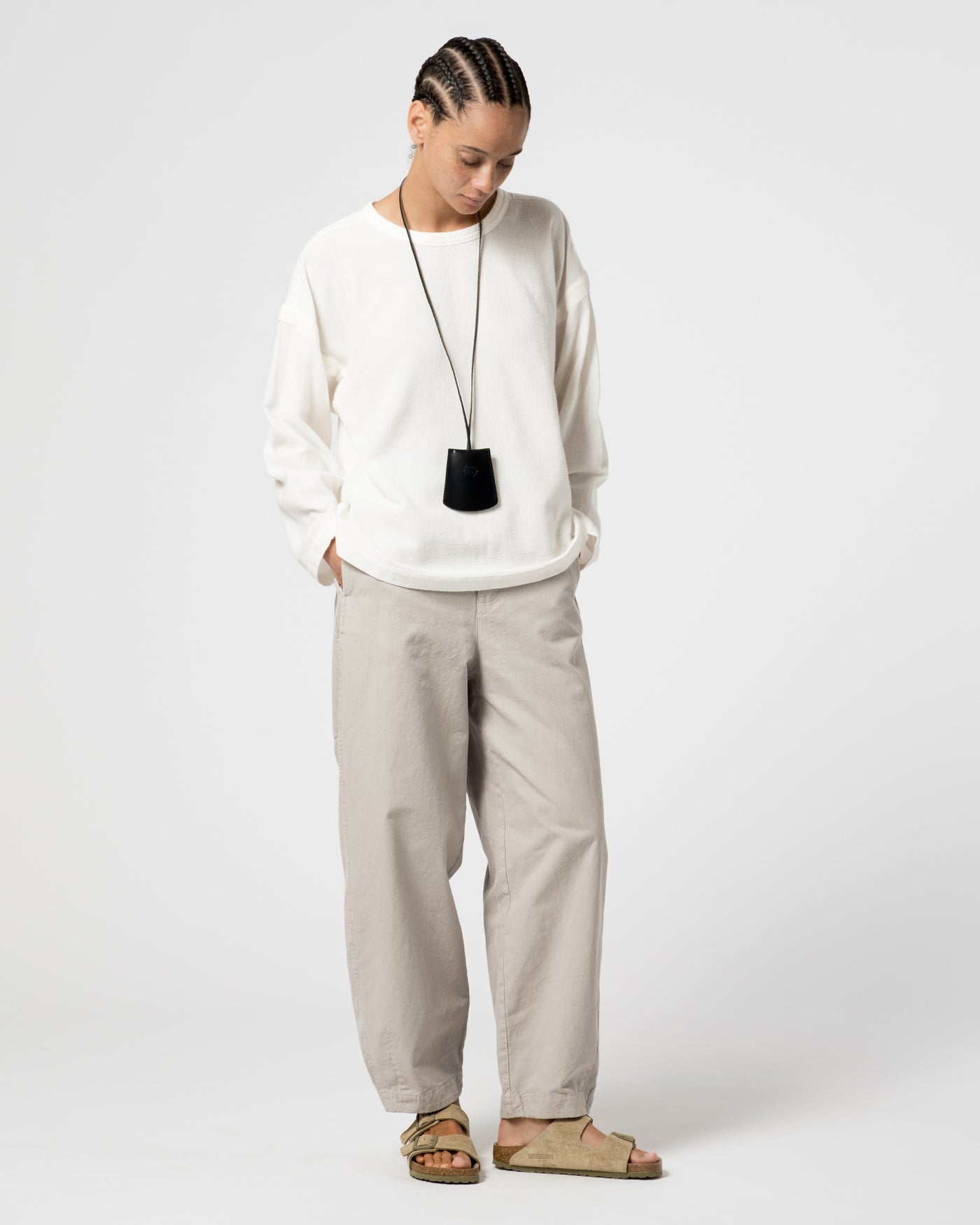 G.o.D Gardener Smock Gazebo Cotton Milk