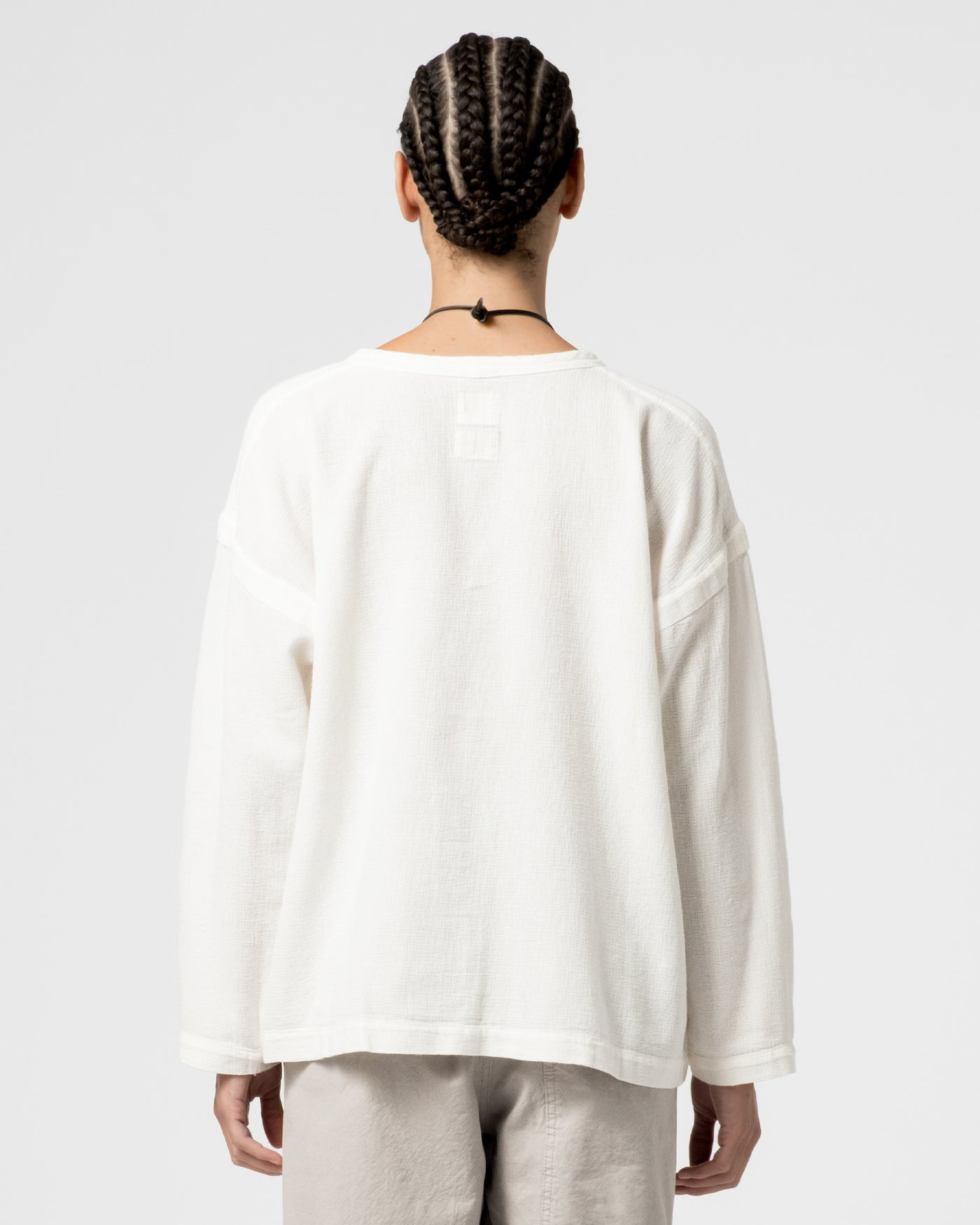 G.o.D Gardener Smock Gazebo Cotton Milk