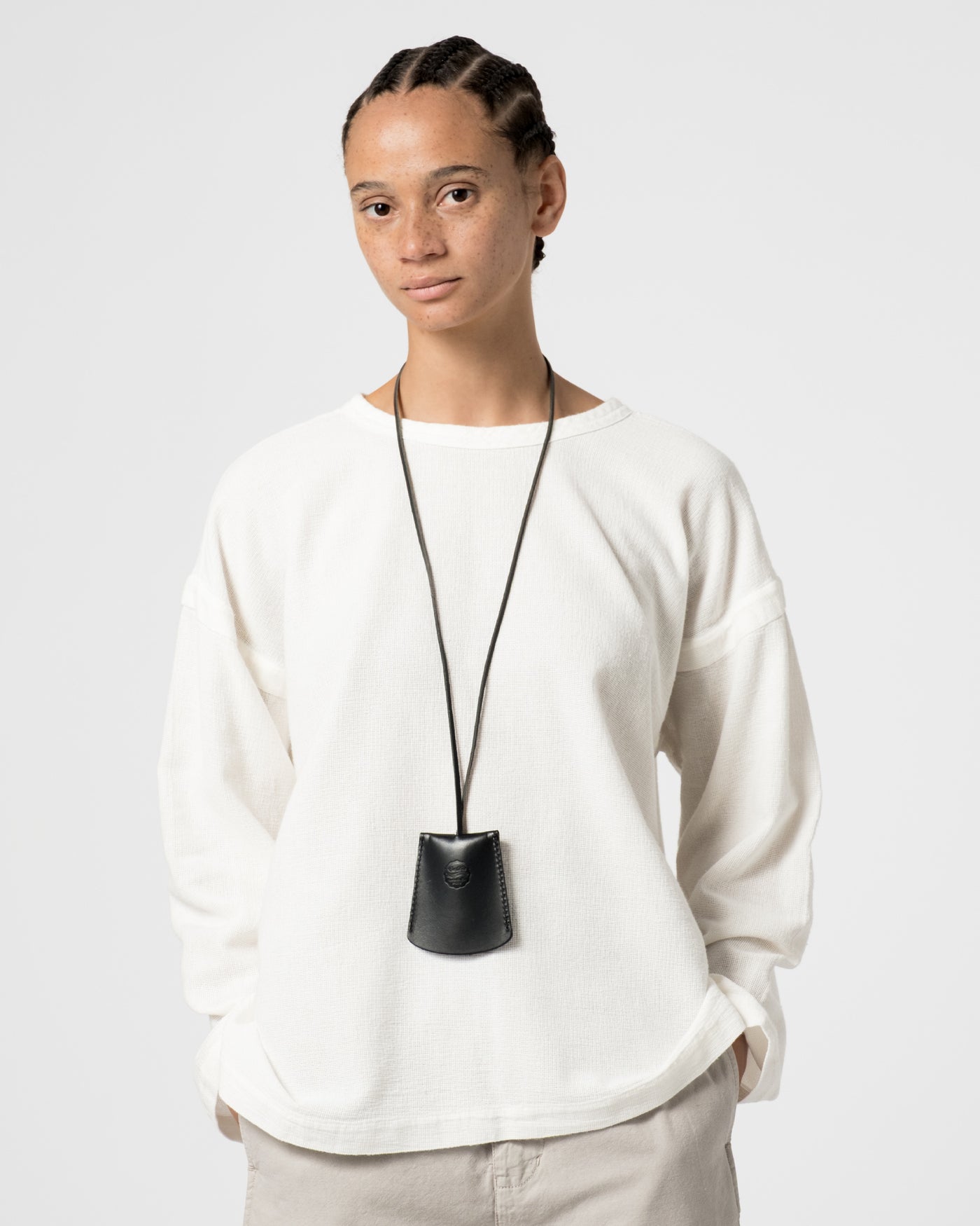 G.o.D Gardener Smock Gazebo Cotton Milk