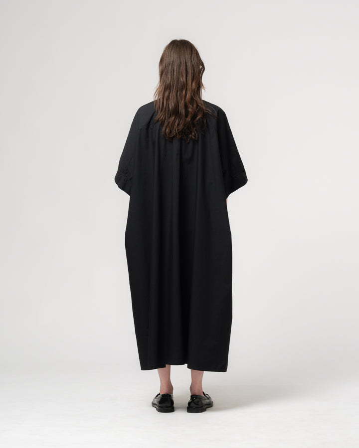 G.o.D Shirt Dress Light Popeline Black
