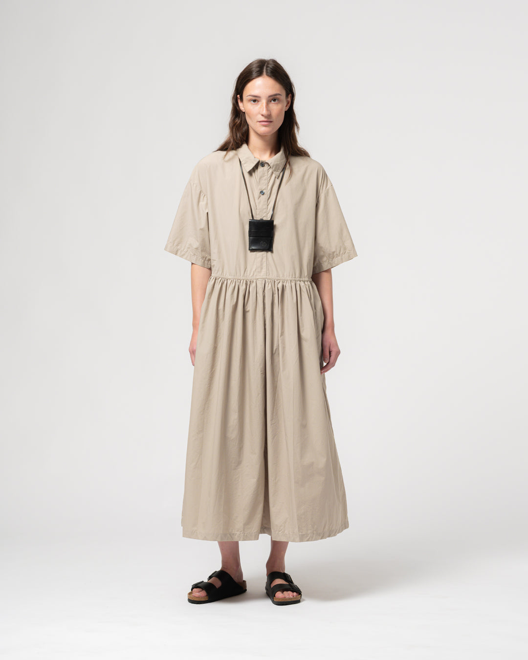 G.o.D Jezabel Dress Peach Popeline Oyster