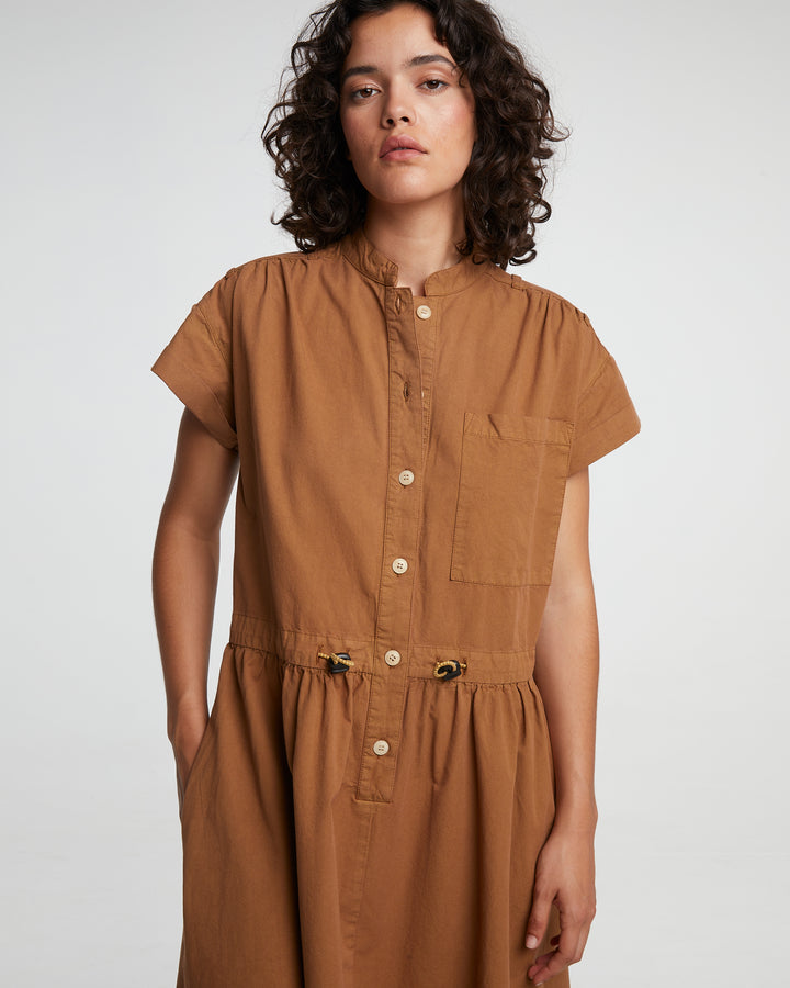G.o.D Service Dress Light Cotton Drill Caramel