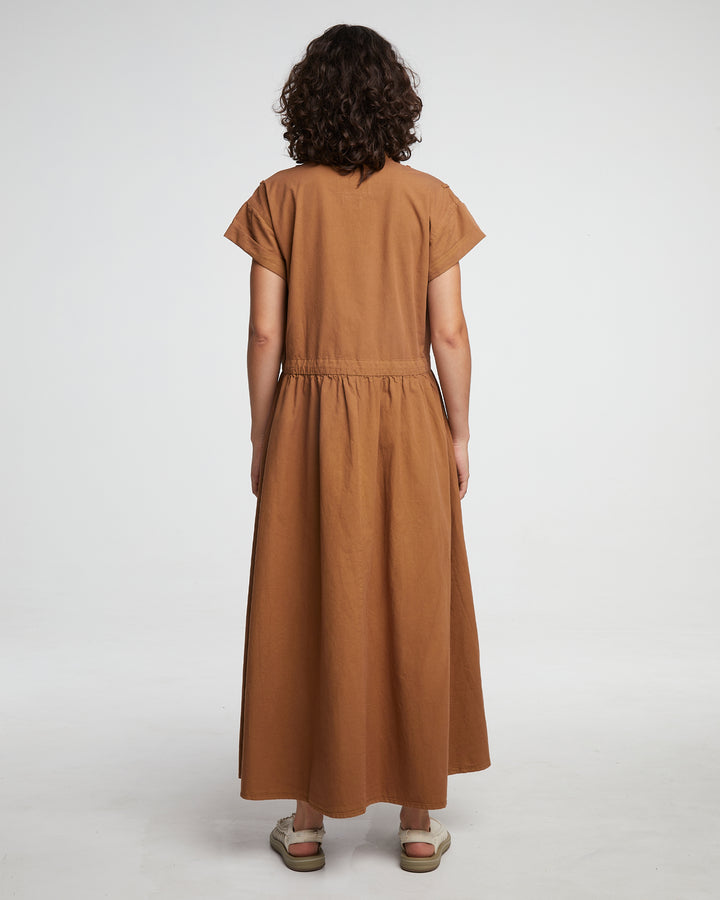 G.o.D Service Dress Light Cotton Drill Caramel