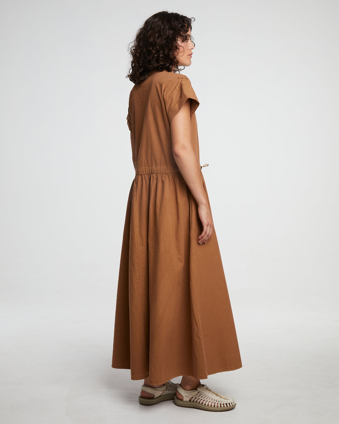 G.o.D Service Dress Light Cotton Drill Caramel