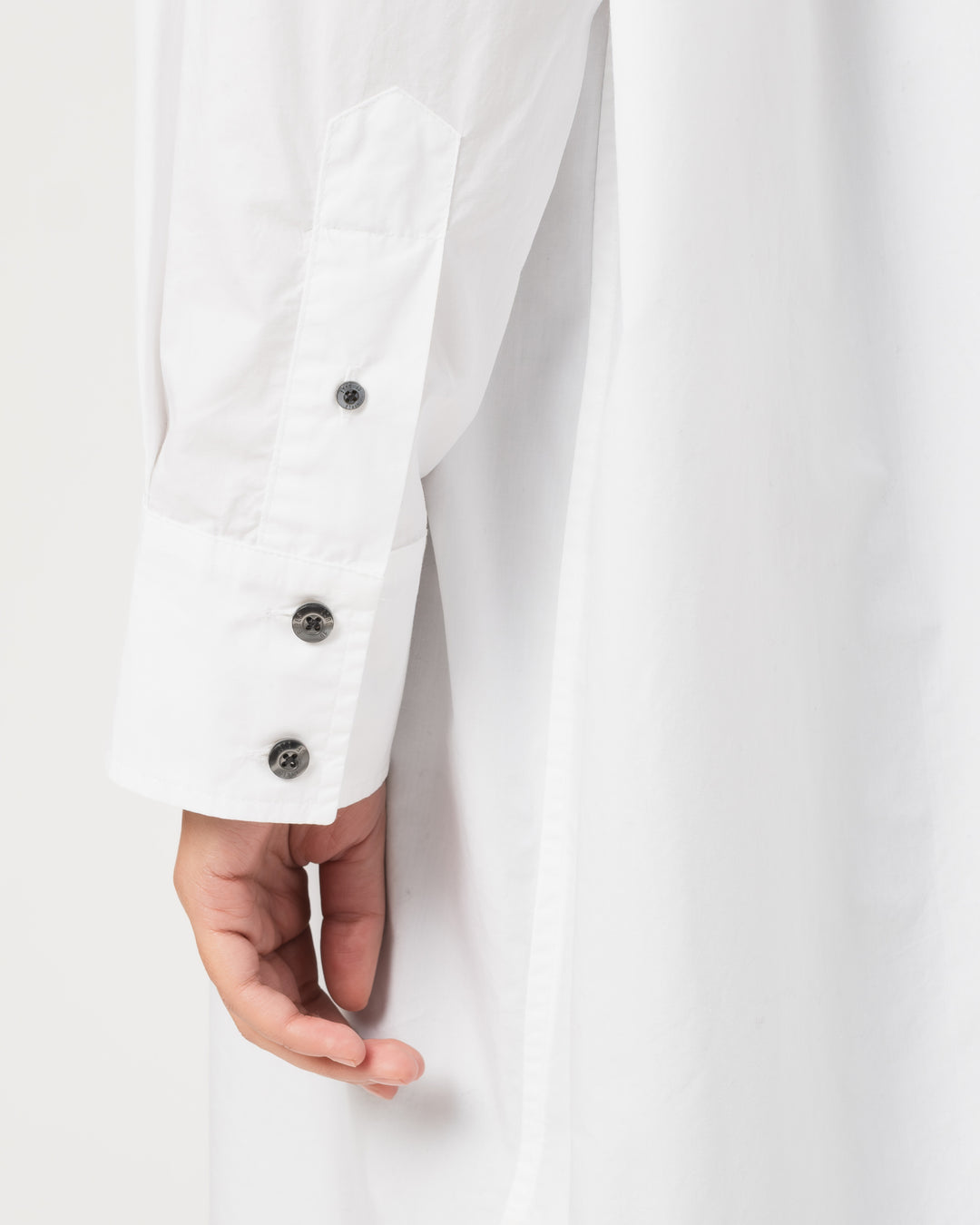 G.o.D Imperial Shirt Peach Poplin White