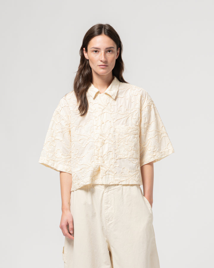 G.o.D Sumatra Shirt Lilly Cotton Wheat