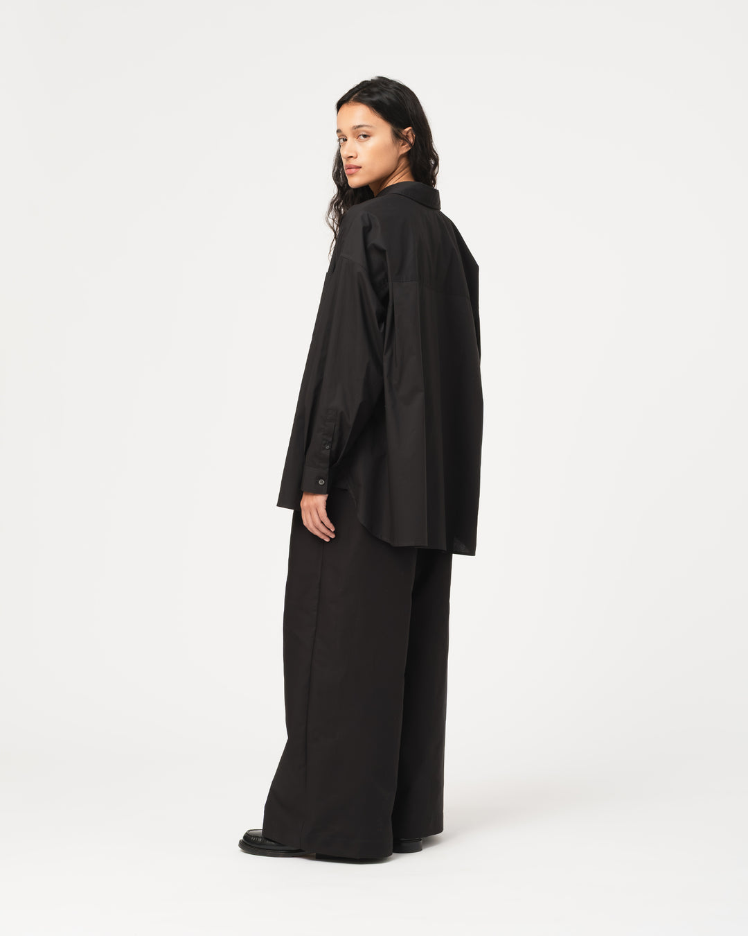G.o.D Supernova Shirt Silky Poplin Black