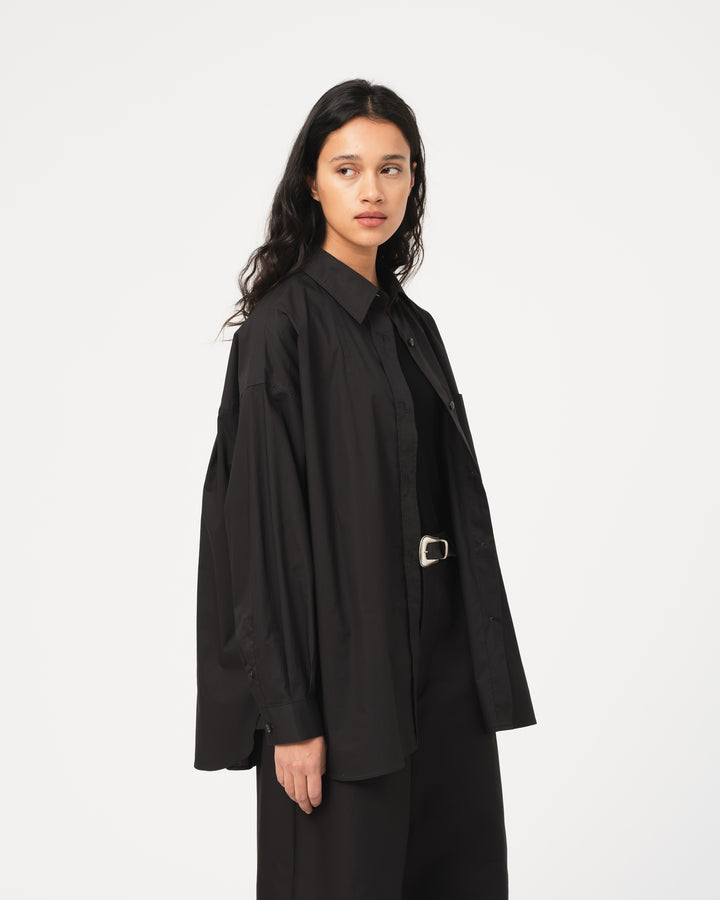 G.o.D Supernova Shirt Silky Poplin Black