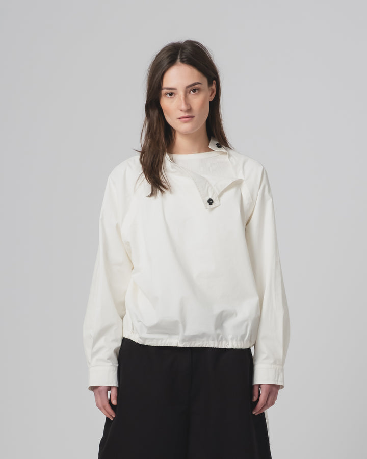 G.o.D Anorak Shirt Poplin Milk
