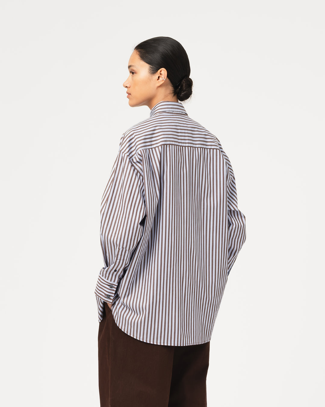 G.o.D Icon Shirt Royal Twill Frosted Blue/Sepia