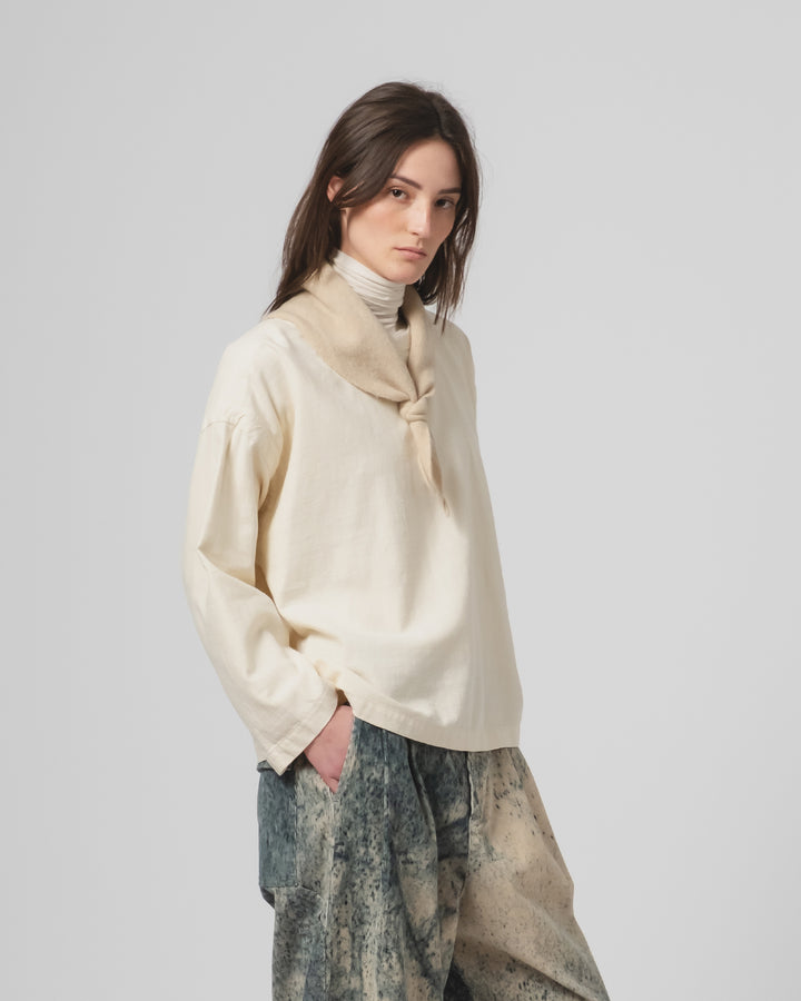 GoD ガード スモック スラブコットン オフホワイト