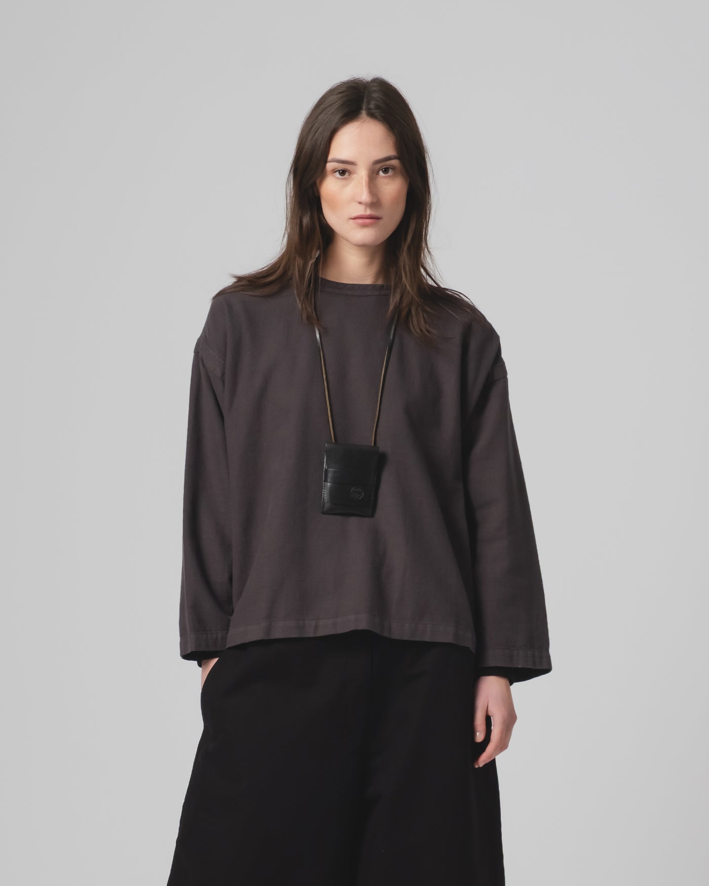 G.o.D Guard Smock Slub Cotton Asphalt