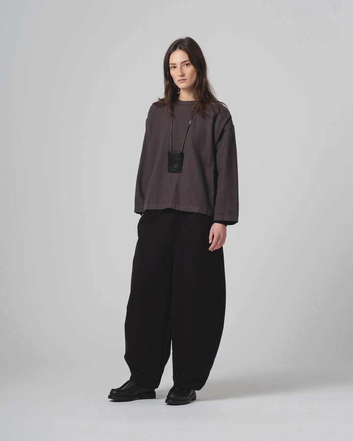 G.o.D Guard Smock Slub Cotton Asphalt