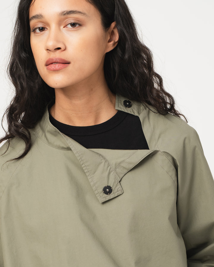 G.o.D Anorak Shirt Light Poplin Vetiver