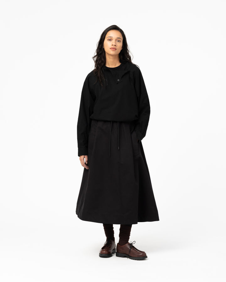 G.o.D Anorak Shirt Light Popeline Black