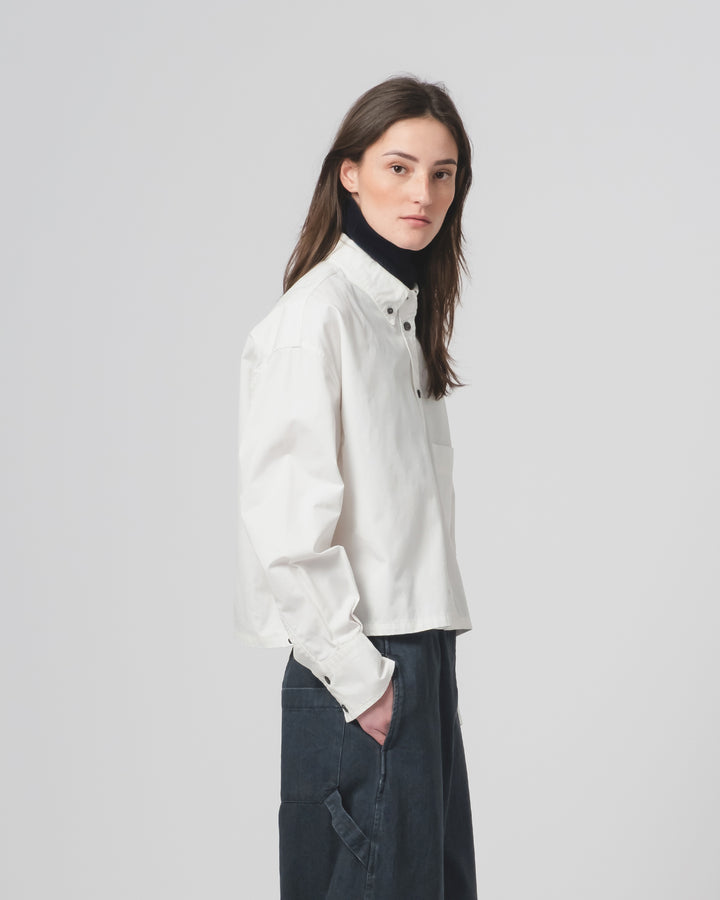 G.o.D Cubic Shirt Poplin White