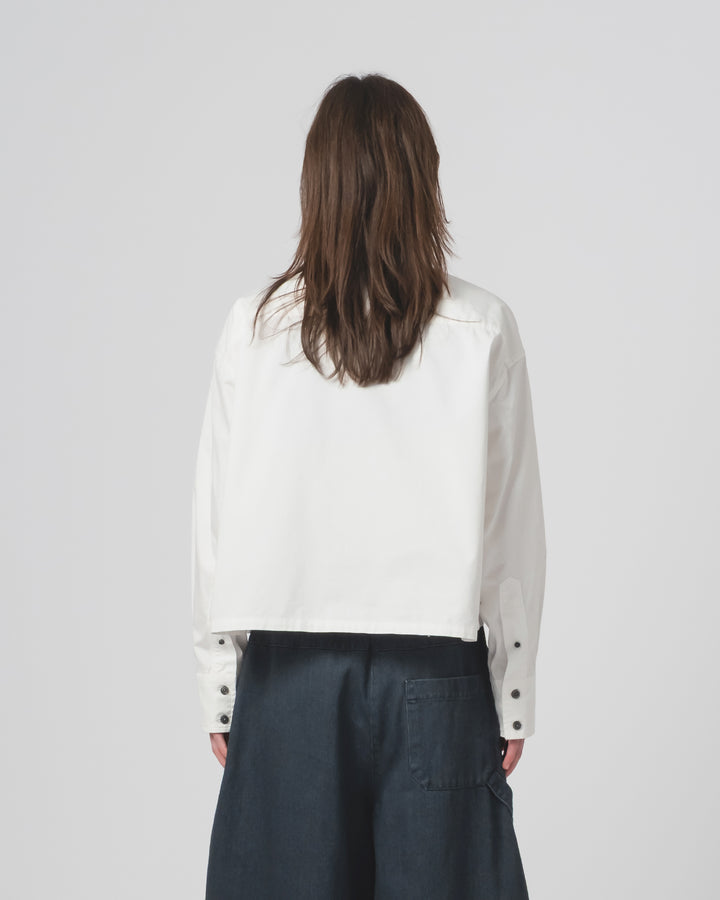 G.o.D Cubic Shirt Poplin White