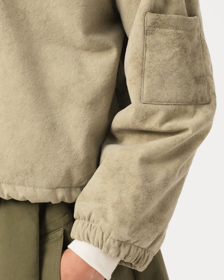 G.o.D Marky Sweater Padded Cotton Avocado
