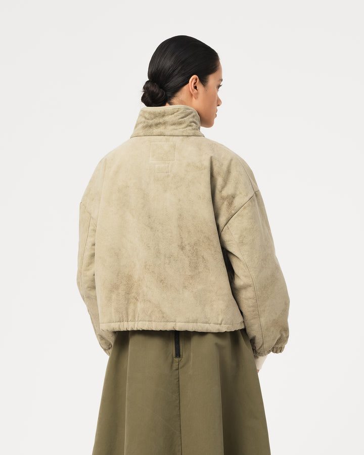 G.o.D Marky Sweater Padded Cotton Avocado