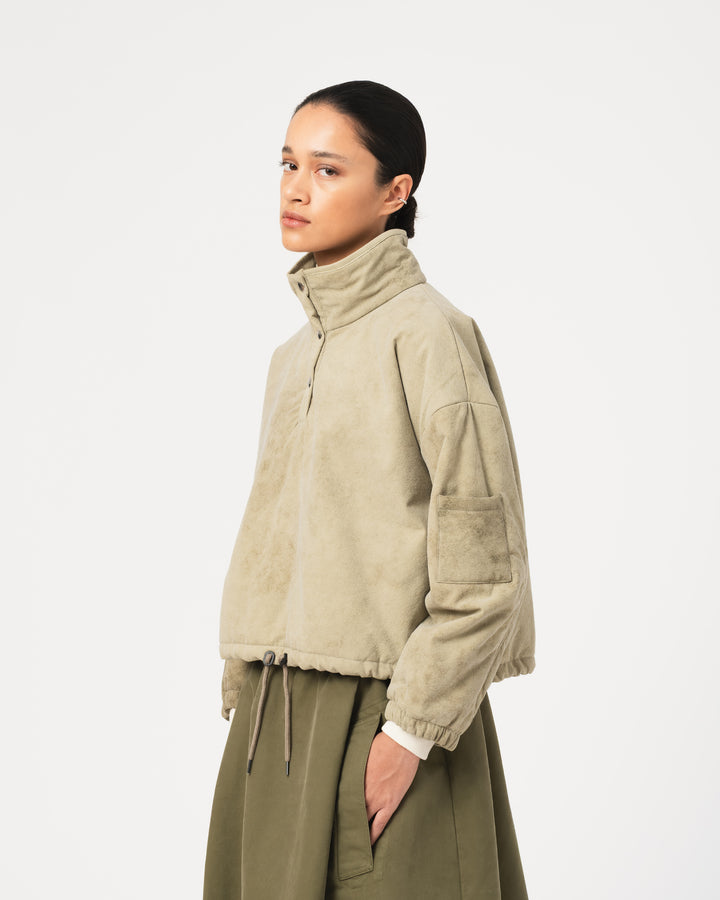 G.o.D Marky Sweater Padded Cotton Avocado