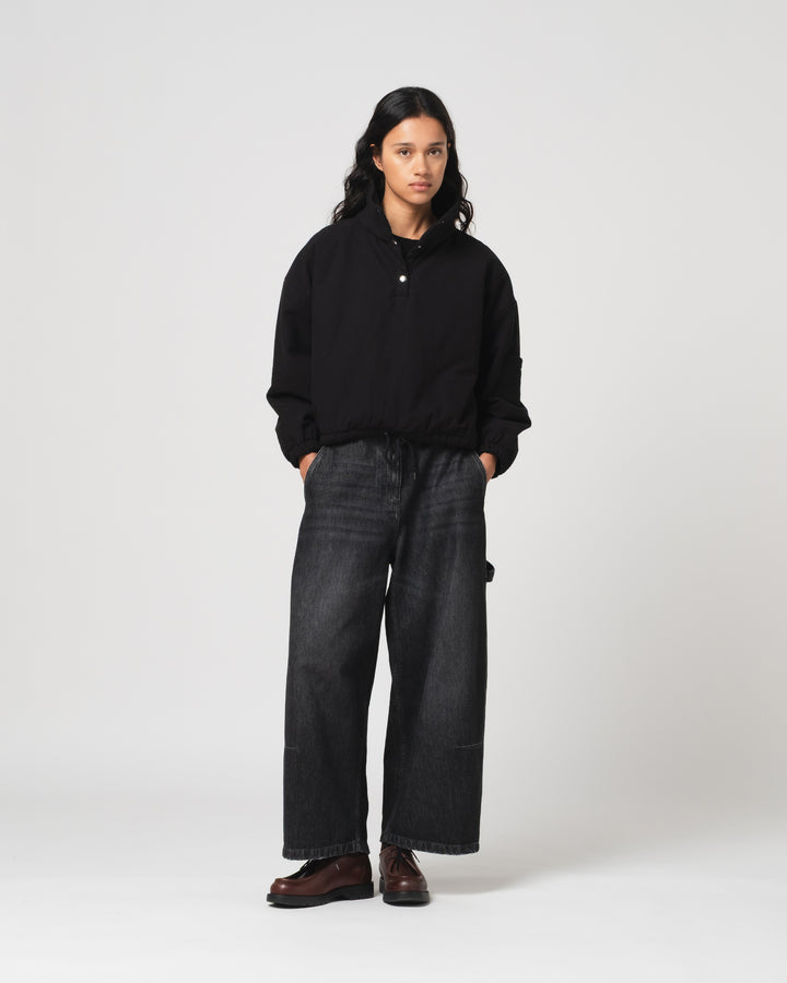 G.o.D Marky Sweater Padded Cotton Black
