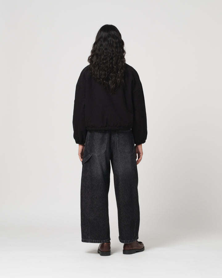 G.o.D Marky Sweater Padded Cotton Black