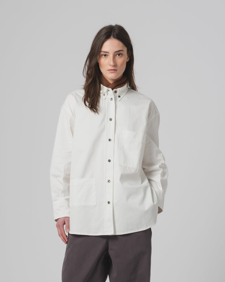 GoD アイコンシャツ ポプリン ミルク