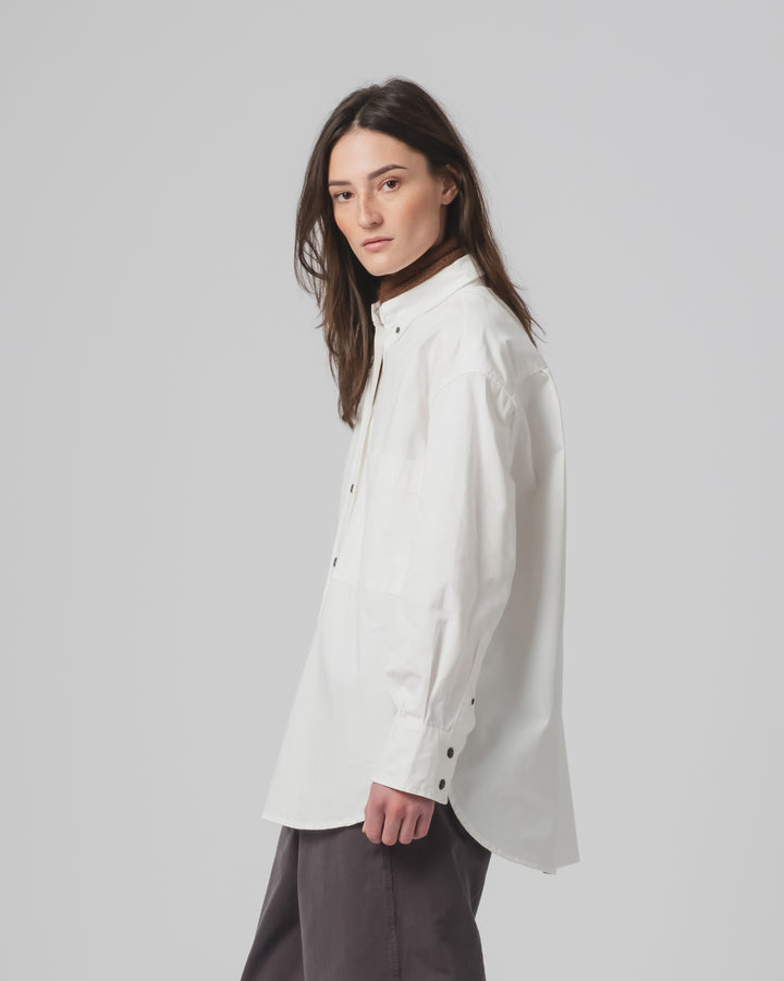 GoD アイコンシャツ ポプリン ミルク