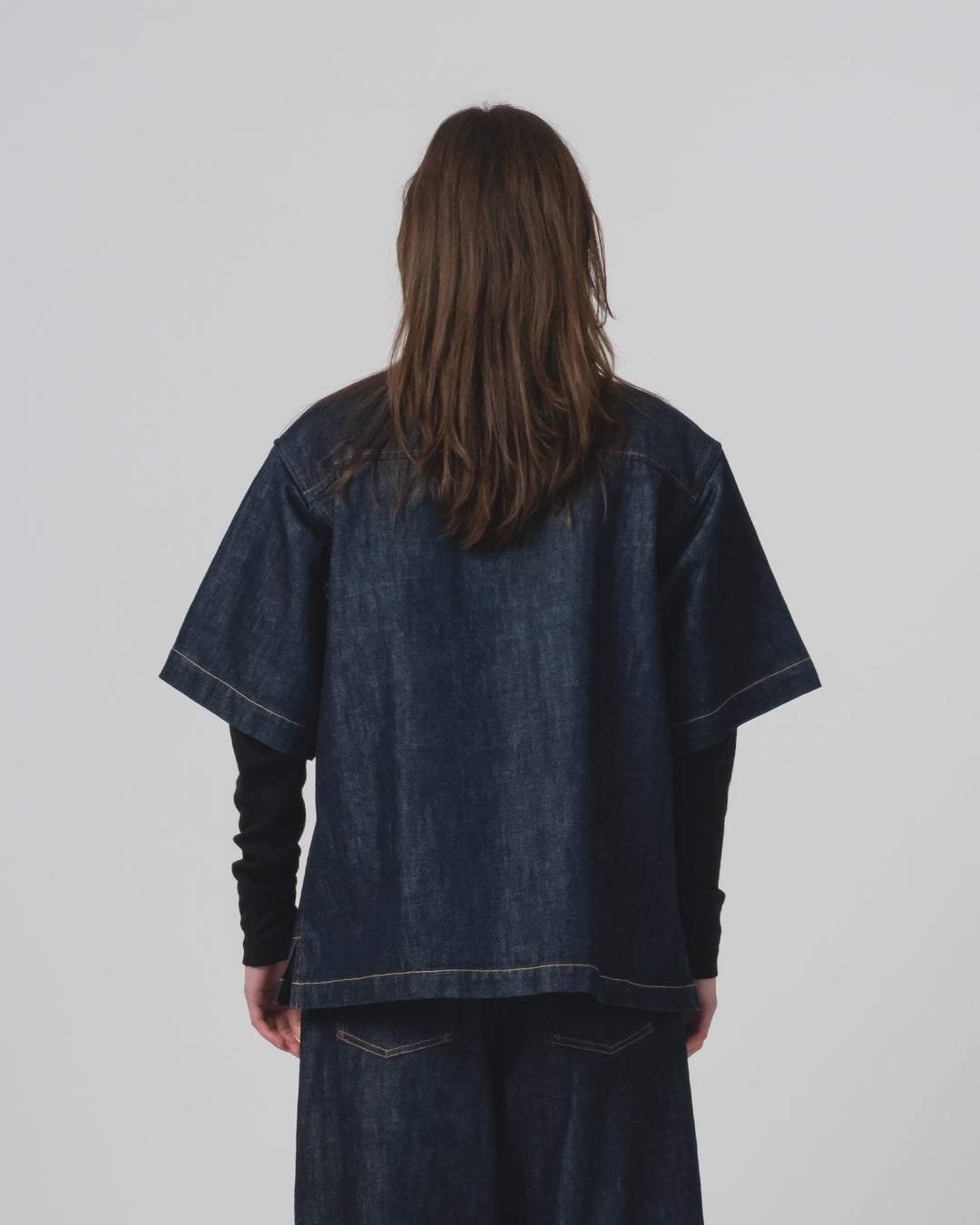 G.o.D Okinawa Shirt Century Denim Blue