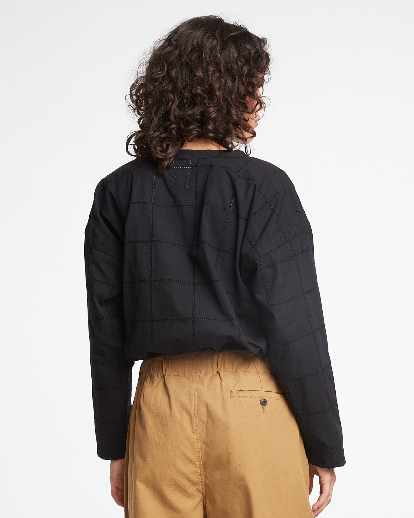 G.o.D Gardener Smock Idra Cotton Black