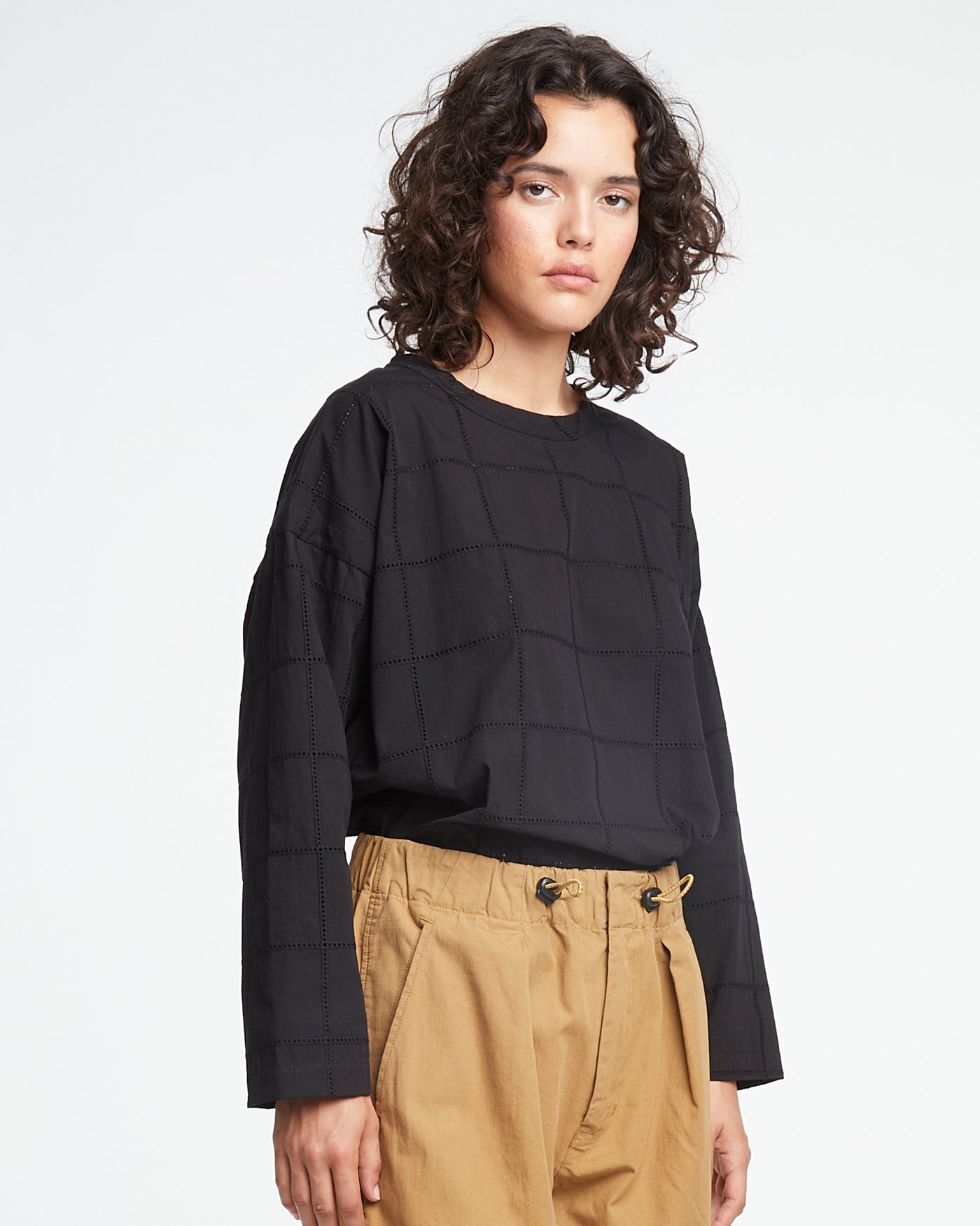 G.o.D Gardener Smock Idra Cotton Black