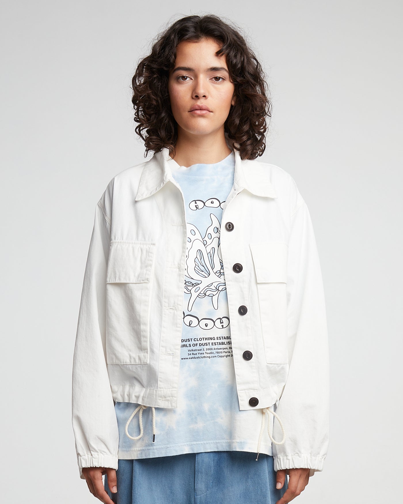 G.o.D Worker Shirt Ripstop Milk