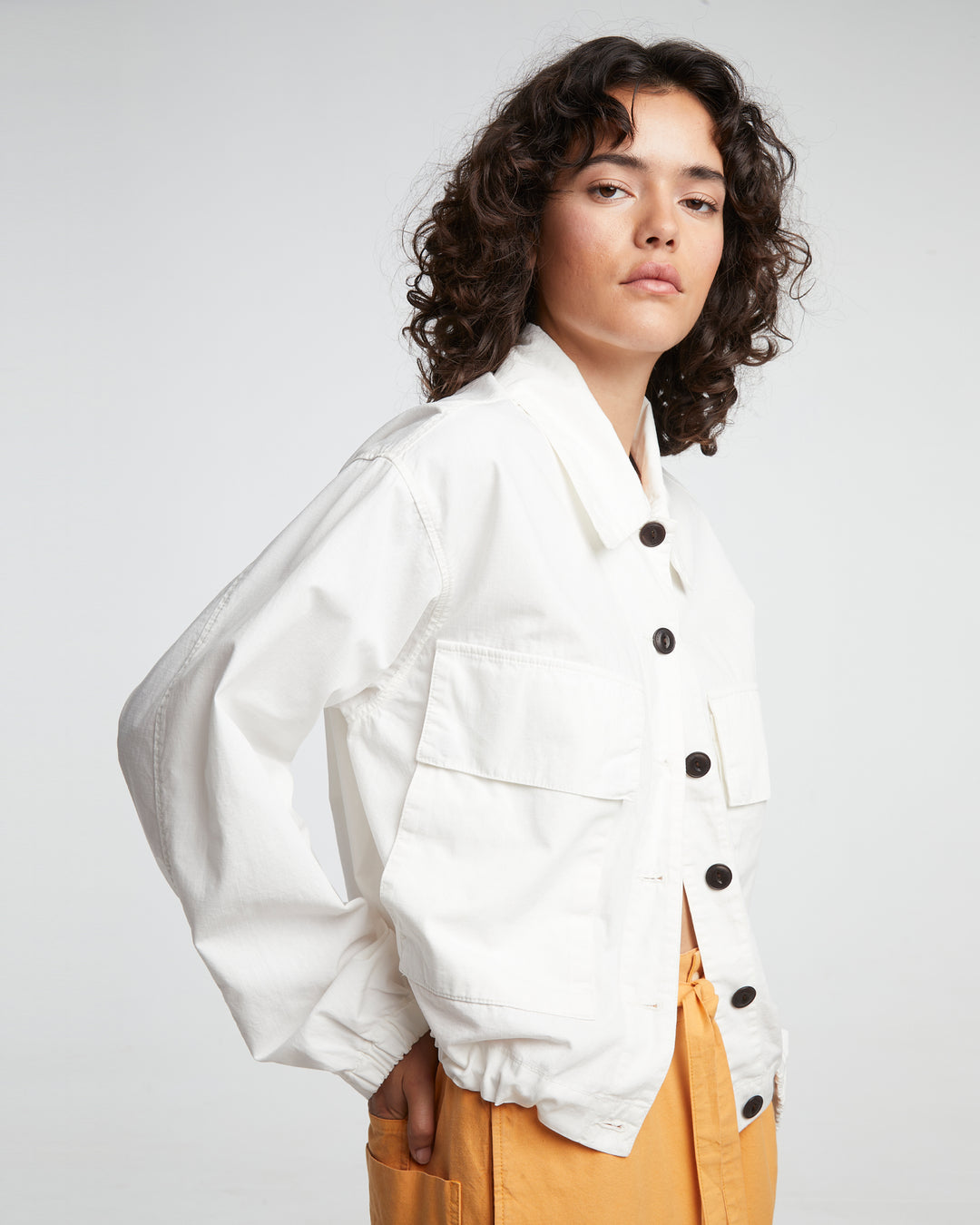 G.o.D Worker Shirt Ripstop Milk