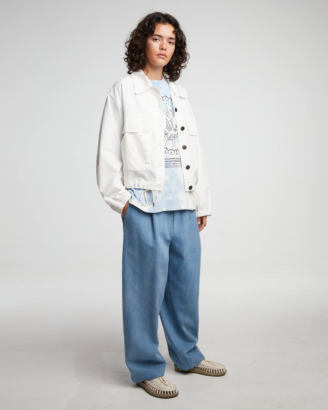 G.o.D Worker Shirt Ripstop Milk
